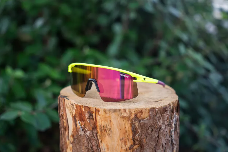 Tifosi Moab Lite Clarion Interchangeable Sunglasses 2025: M- L SPEED YELLOW Medium/Large-5