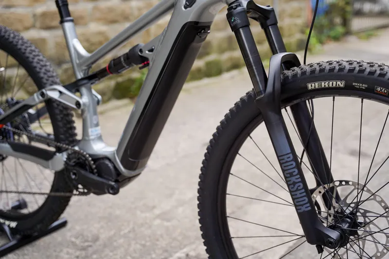 Cannondale Moterra Neo 4 eMountain Bike in Impact Orange-8