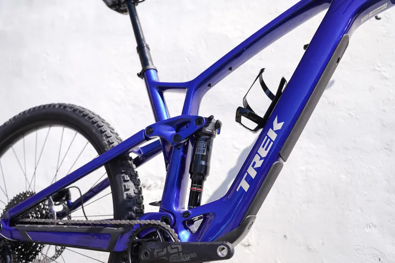 Trek Fuel Exe 9.5 Deore Electric Mountain Bike in Hex Blue-2