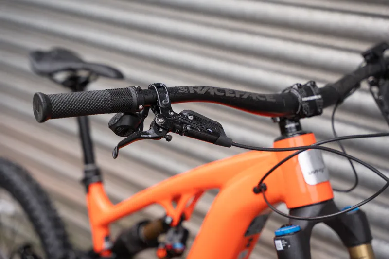 Whyte E-180 Rsx Electric Mountain Bike in Orange-2