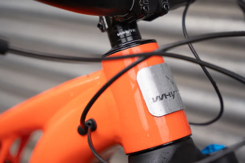 Whyte E-180 Rsx Electric Mountain Bike in Orange-3