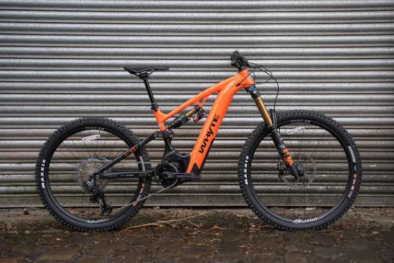 Whyte E-180 Rsx Electric Mountain Bike in Orange-9