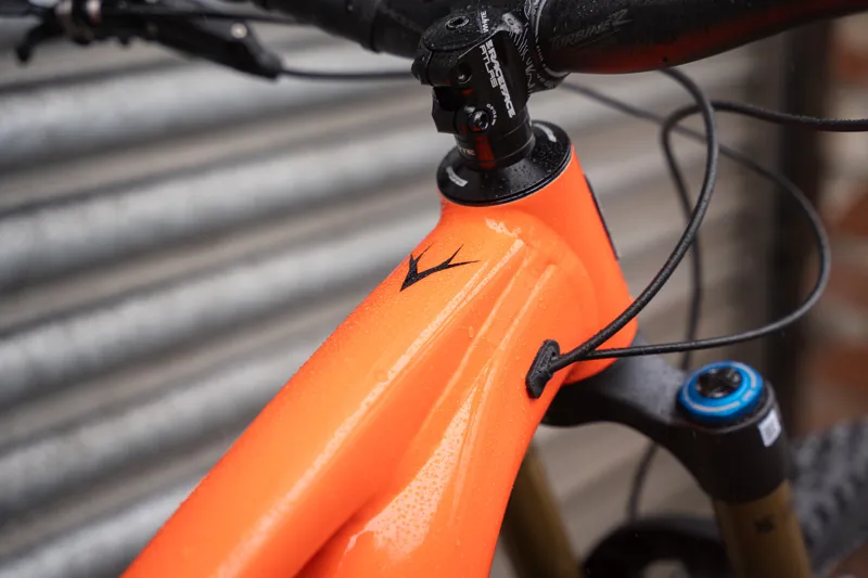 Whyte E-180 Rsx Electric Mountain Bike in Orange-10