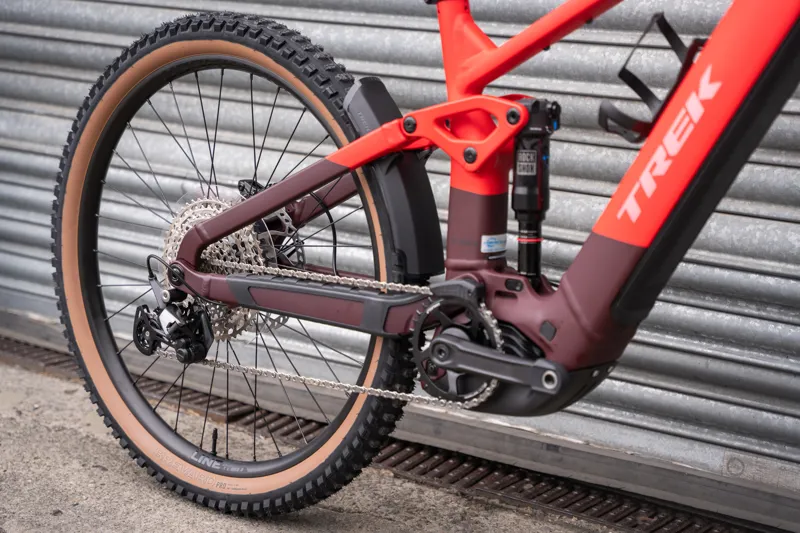 Trek Rail+ 5 Gen 5 Electric Mountain Bike In Viper Red-2