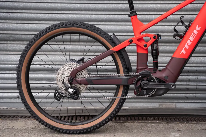 Trek Rail+ 5 Gen 5 Electric Mountain Bike In Viper Red-5