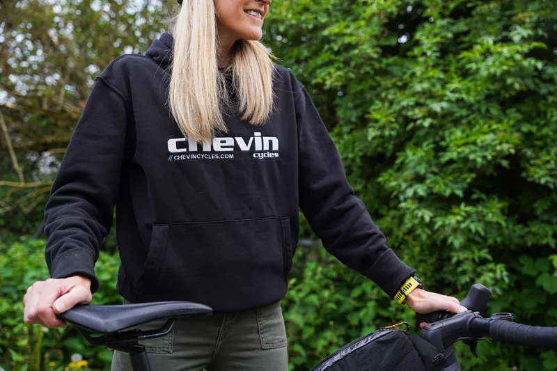 Chevin Cycles TIME TO RIDE Hoody Black-3