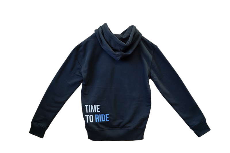 Chevin Cycles TIME TO RIDE Hoody Black-4