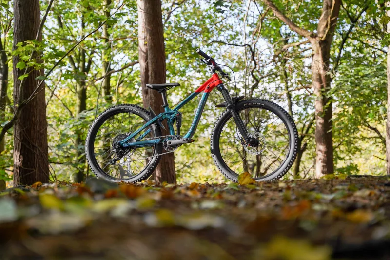 Cannondale Habit 26 Wheel Junior Full Suspension Bike in Teal-5