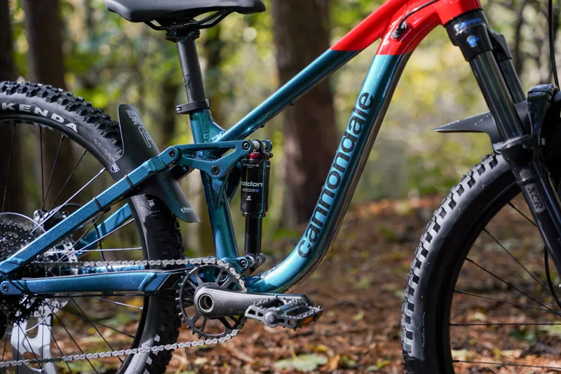 Cannondale Habit 26 Wheel Junior Full Suspension Bike in Teal-2