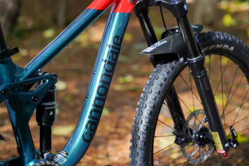 Cannondale Habit 26 Wheel Junior Full Suspension Bike in Teal-8