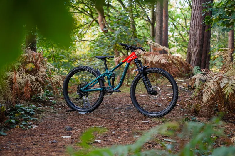 Cannondale Habit 26 Wheel Junior Full Suspension Bike in Teal-1