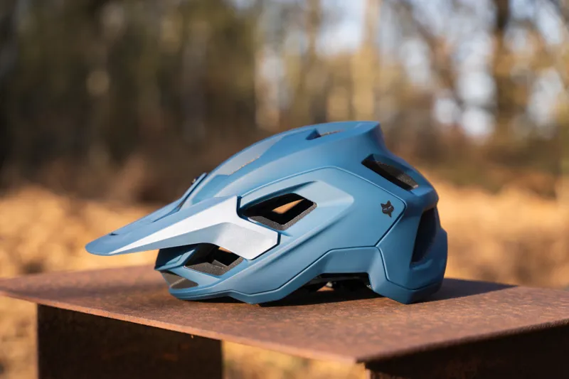 Fox Speedframe Solid Helmet in Twilight Blue-4