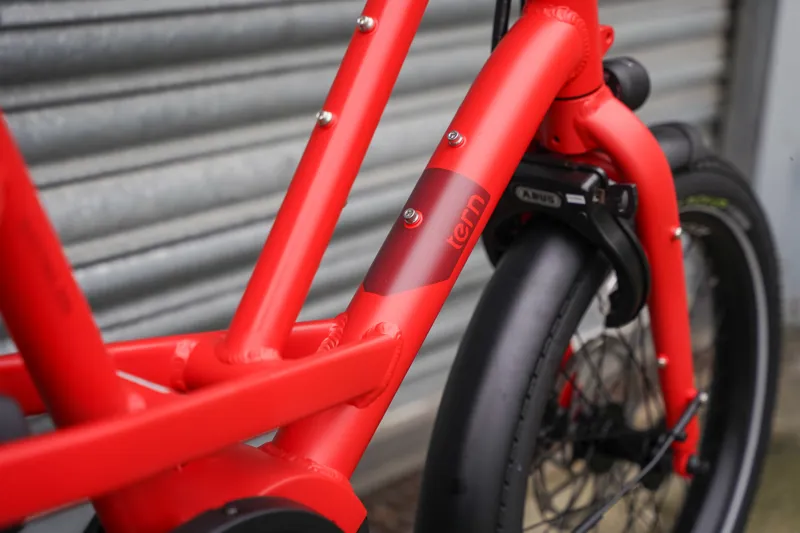 Tern Quick Haul Long D9 Traffic Red 400WH-3