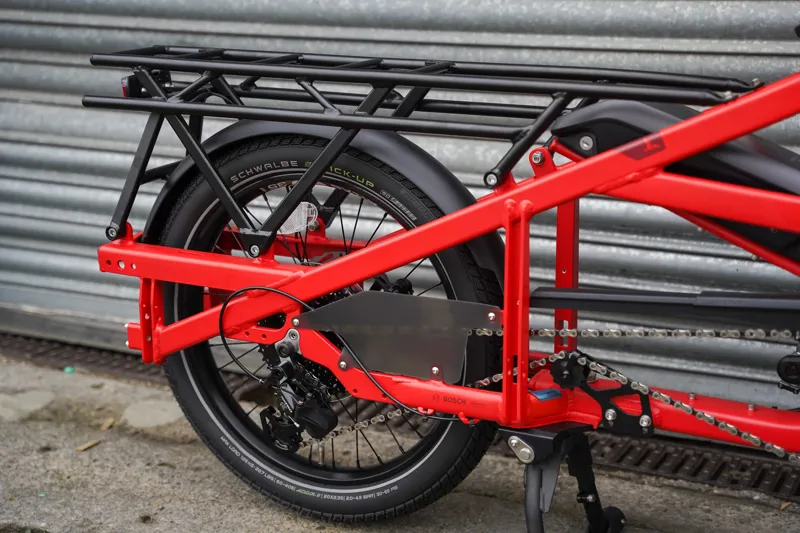 Tern Quick Haul Long D9 Traffic Red 400WH-5