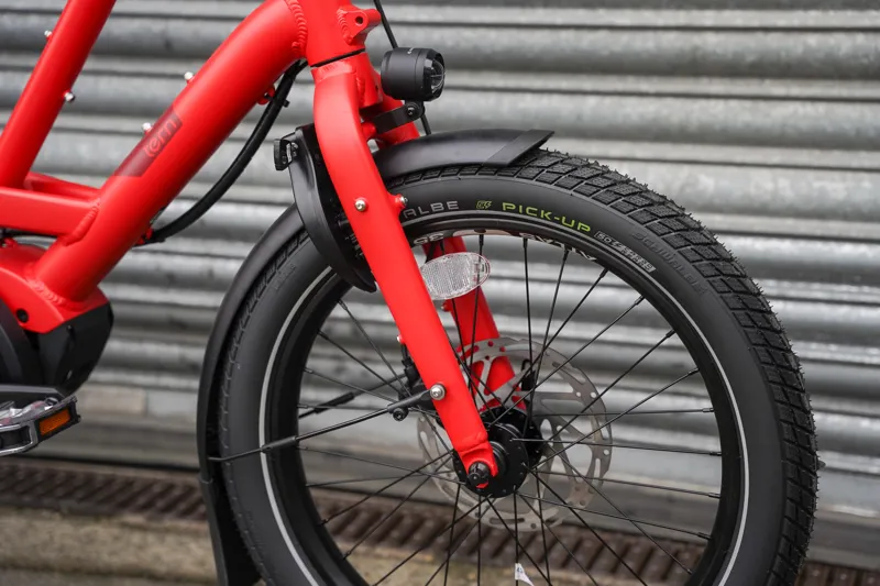 Tern Quick Haul Long D9 Traffic Red 400WH-9