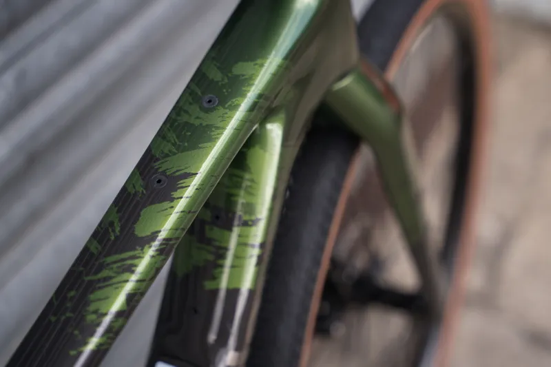 Cannondale Topstone Carbon 2 AXS 1x Gravel Bike in Spruce Green-2