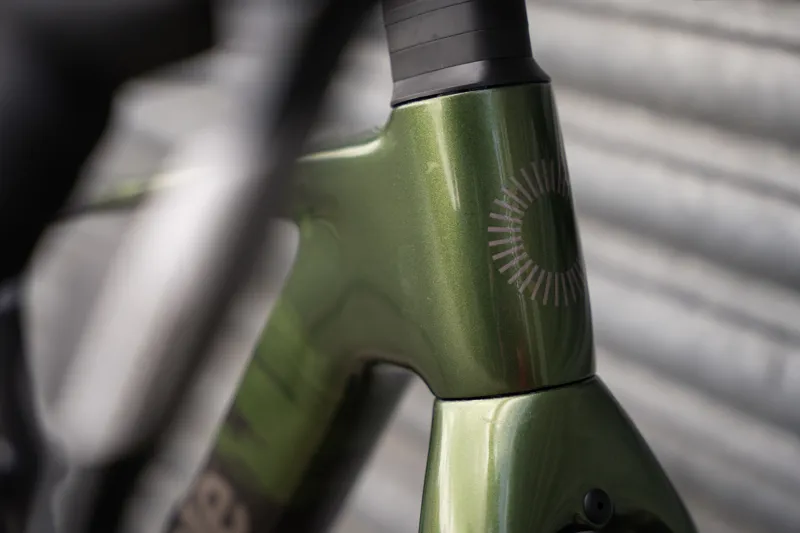 Cannondale Topstone Carbon 2 AXS 1x Gravel Bike in Spruce Green-4