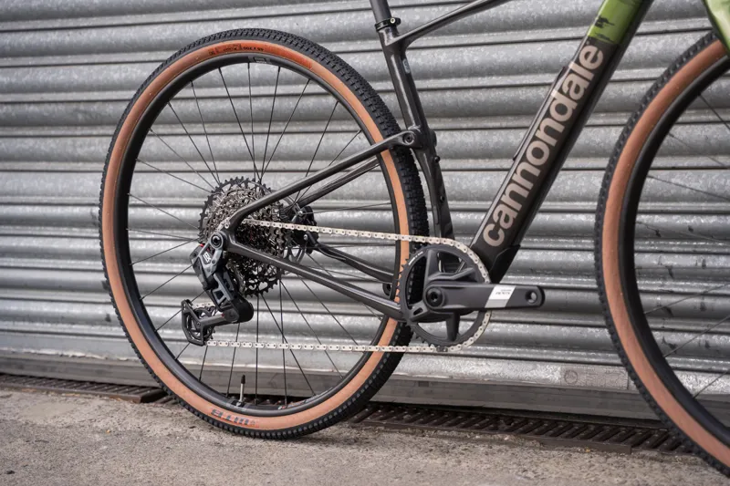 Cannondale Topstone Carbon 2 AXS 1x Gravel Bike in Spruce Green-6