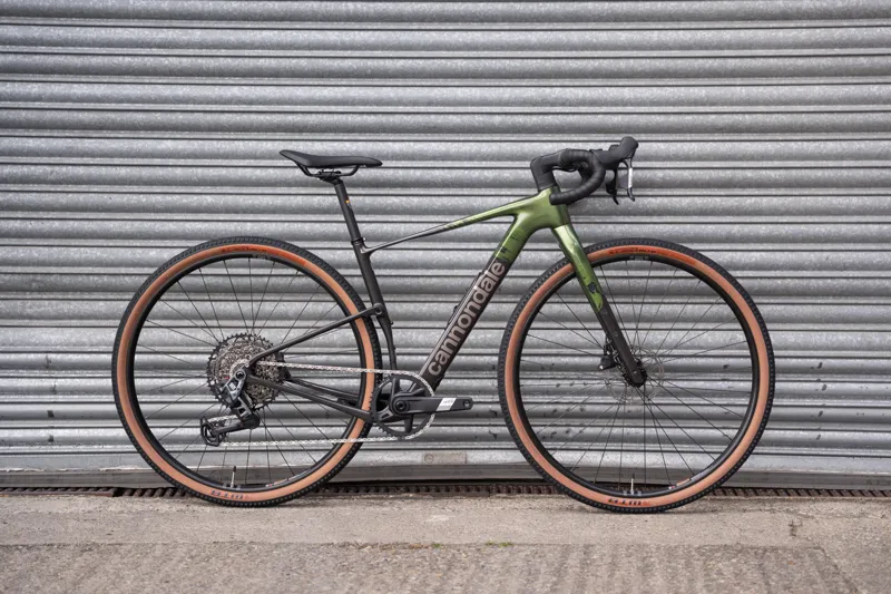 Cannondale Topstone Carbon 2 AXS 1x Gravel Bike in Spruce Green-9