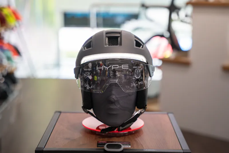 Abus HYP-E ACE Urban Commuting Helmet in Volcano Titan-6