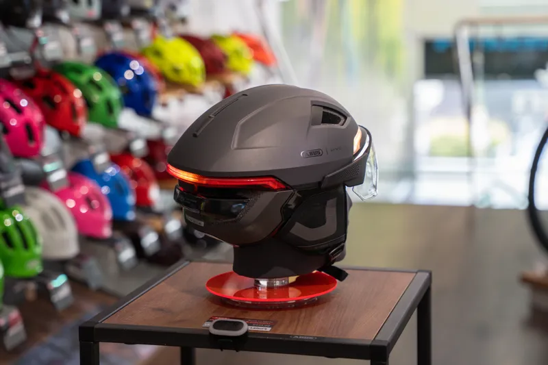 Abus HYP-E ACE Urban Commuting Helmet in Volcano Titan-8