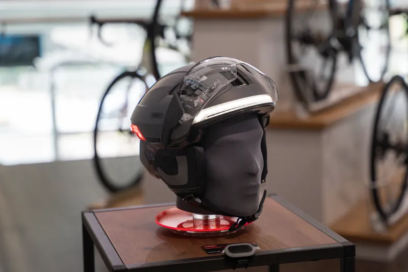 Abus HYP-E ACE Urban Commuting Helmet in Volcano Titan-9