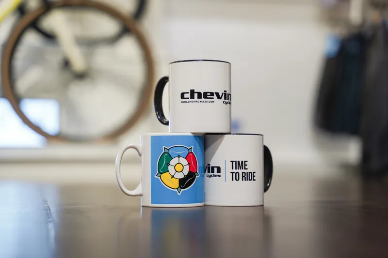 Chevin TIMETORIDE White Mug-4