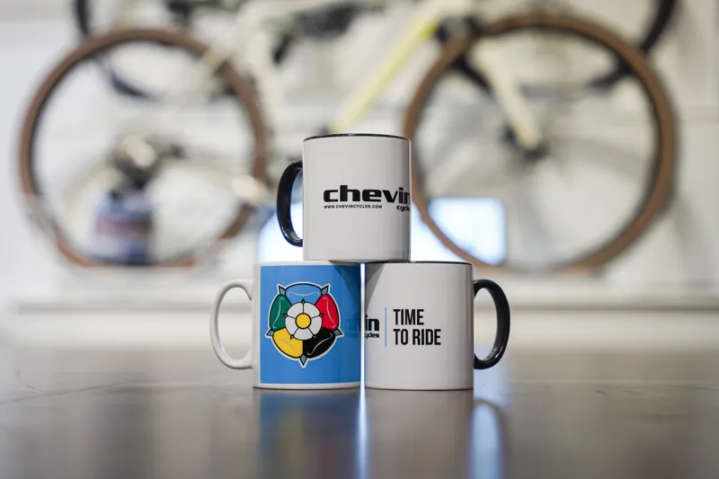 Chevin TIMETORIDE White Mug-9