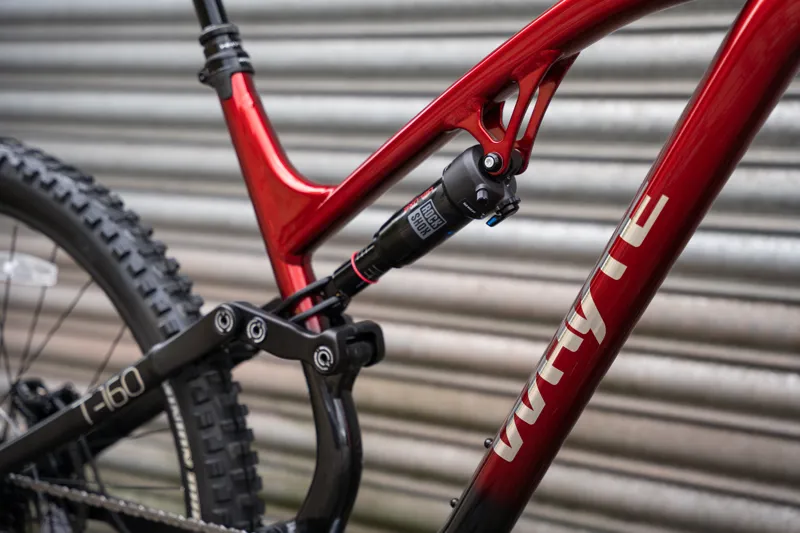 Whyte T-160 S Enduro Mountain Bike in Red/Black-11