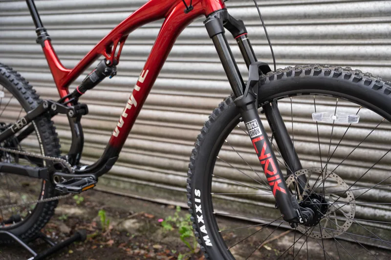 Whyte T-160 S Enduro Mountain Bike in Red/Black-13