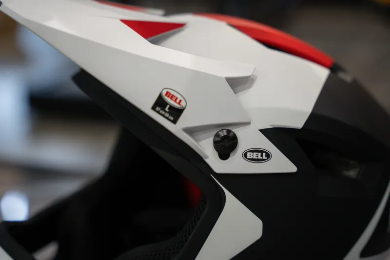 Bell Sanction 2 Dlx Mips Mtb Full Face Helmet in Deft Matte Black/White-2