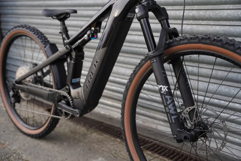 Trek Powerfly FS+ 6 Gen 4 E-Mountain Bike In Gloss Dark Star/Matte Dark Web-4