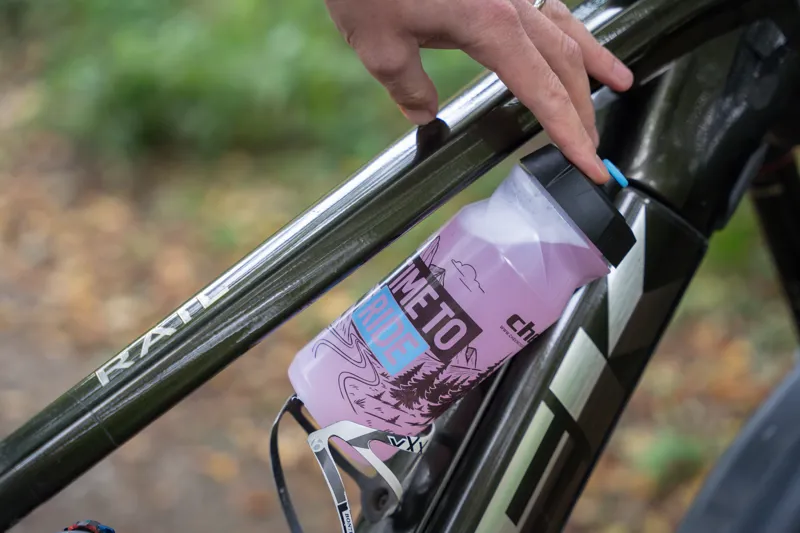 Chevin Cycles TTR Sense Grip 650ml Clear Water Bottle