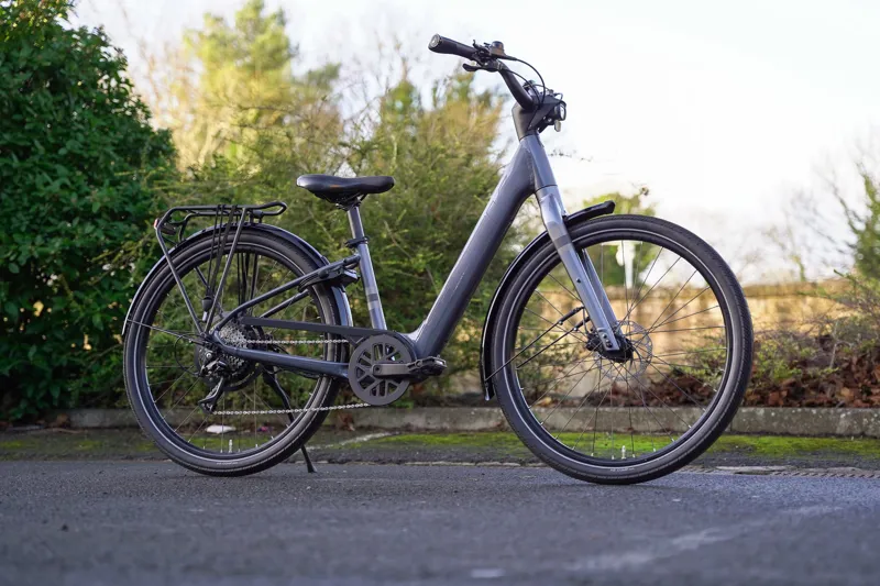 Trek Verve+ 1 Lowstep LT e-Bike In Galactic Grey-1