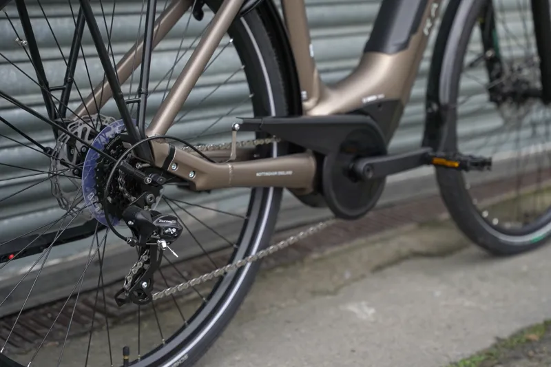 Raleigh Motus Tour Low Step Derailleur 700/41cm Xs Champagne Silver-10