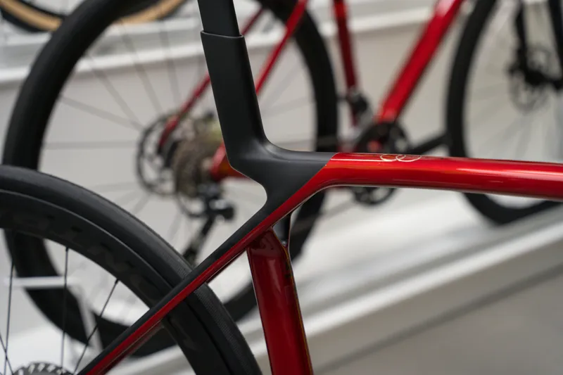 Trek Madone SL 7 Gen 8 Road Bike in Gloss Fury Red/Matte Deep Smoke-7