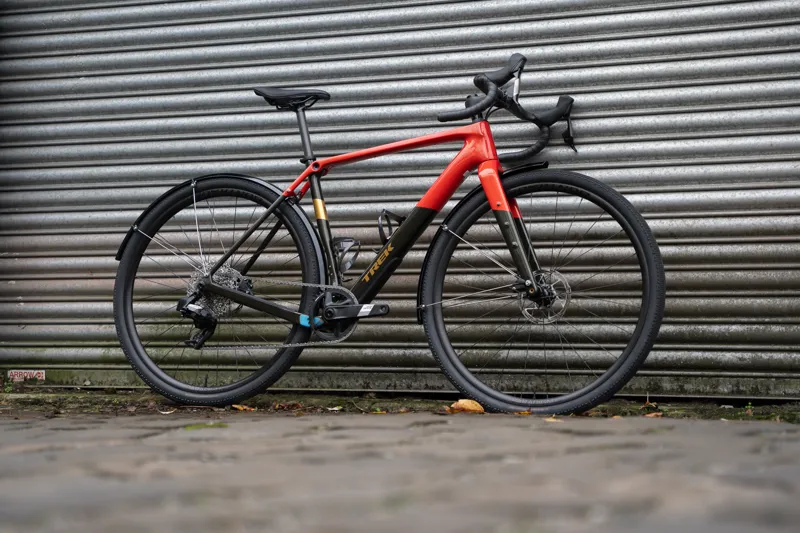 Trek Checkpoint SL 5 AXS Gravel Bike In Lava/Black Olive-1