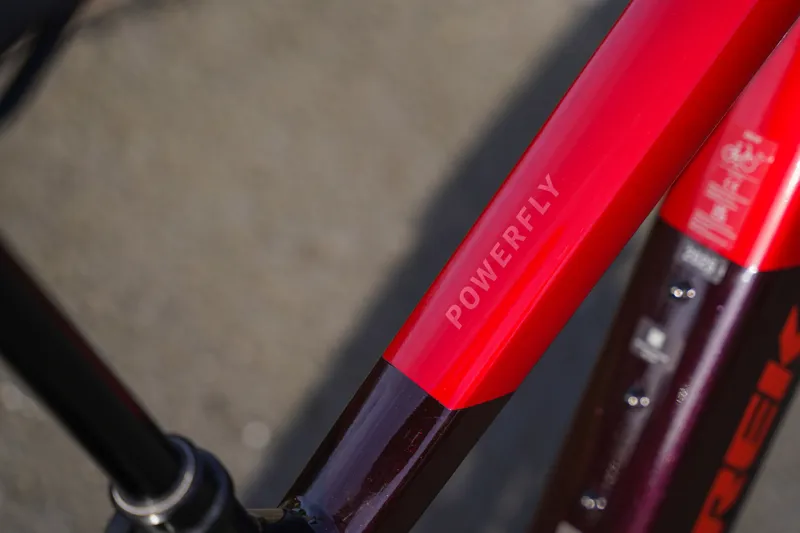 Trek Powerfly+ 8 Gen 5 E-Mountain Bike In Crimson/Dark Carmine-2