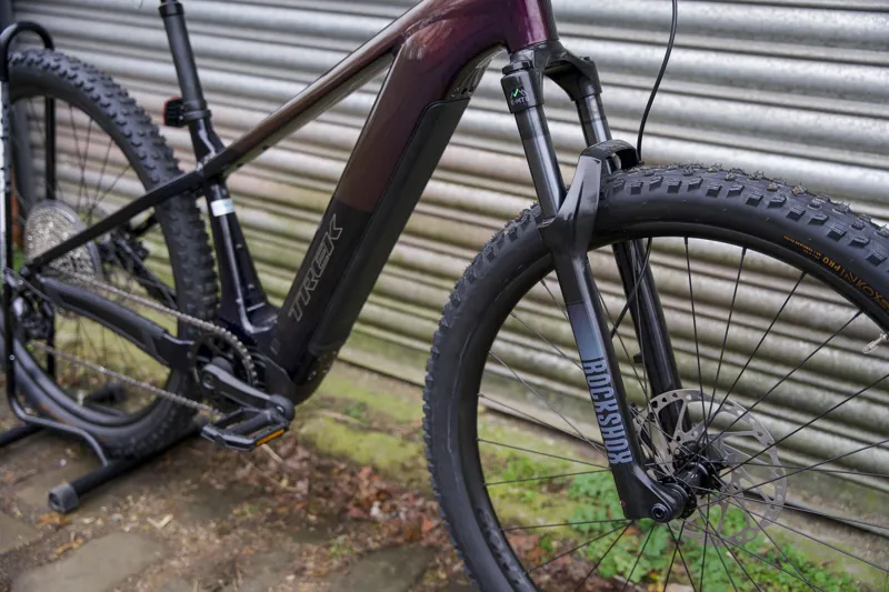 Trek Powerfly+ 6 Gen 5 29-inch E-MTB in Sunburst/Dark Star-7