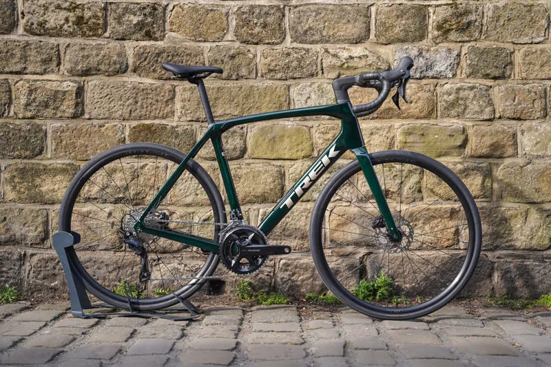 Trek Domane SL 5 Gen 4 Road Bike In Ivy Smoke-4