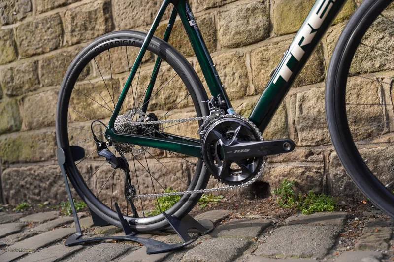 Trek Domane SL 5 Gen 4 Road Bike In Ivy Smoke-3