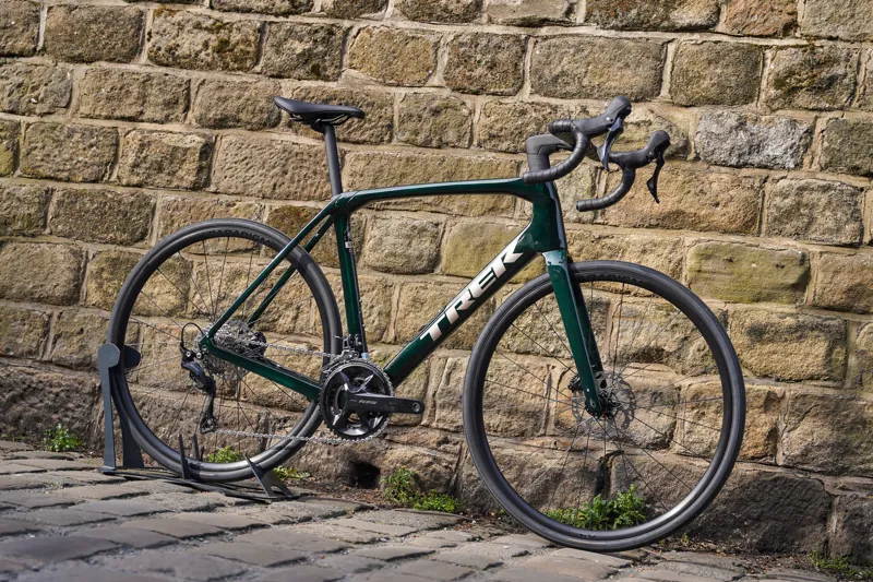 Trek Domane SL 5 Gen 4 Road Bike In Ivy Smoke-1