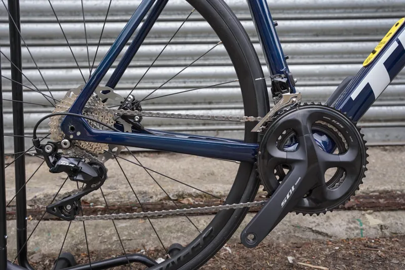 Trek Emonda SL 5 Disc Road Bike in Blue-1