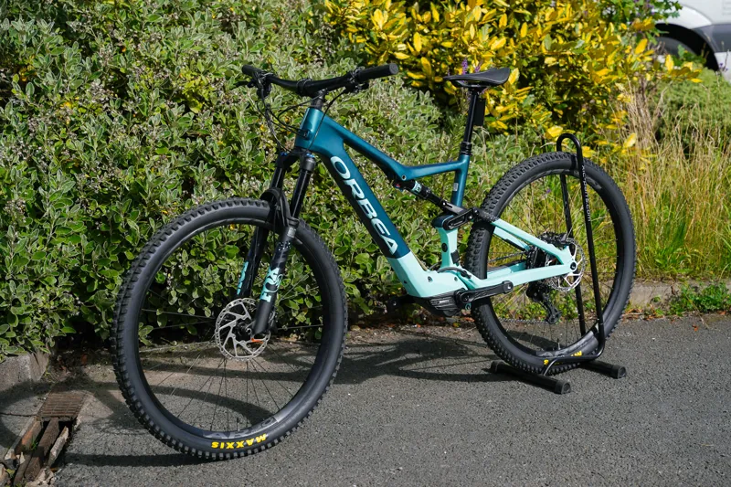 Orbea Rise M20 Matt Ocean / Gloss Ice Green-4