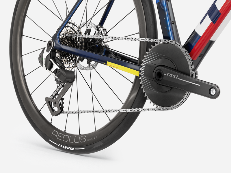 Trek 2027 Domane SLR 9 AXS 1x13 NAVY SMOKE/TREK WHITE Gen 5-3
