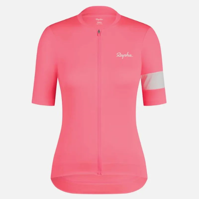 Rapha Jersey 24 Core Women Pink VISIBILITY PINK Small