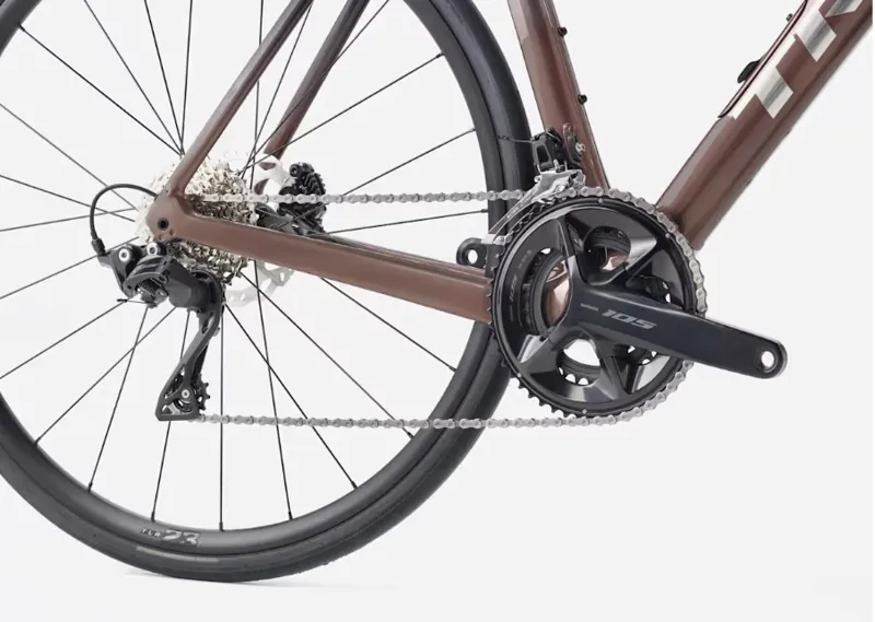 Trek Domane SL 5 Gen 4 Road Bike In Dark Star to Bronze Age Fade-2