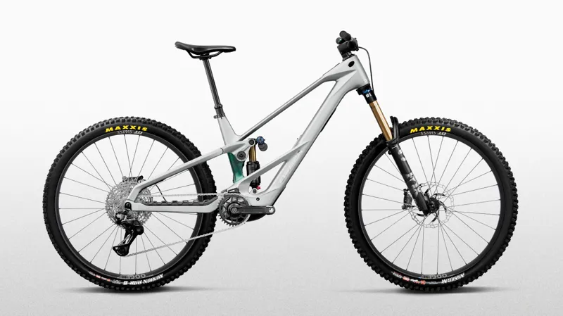 Orbea Wild Lt M10 Smooth Silver Matt - Escape Green 