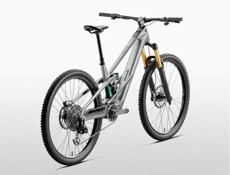 Orbea Wild Lt M10 Smooth Silver Matt - Escape Green -1
