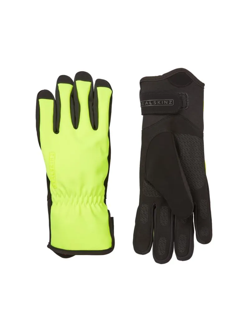 Sealskinz Waterproof All Weather Cycle Glove Neon Yellow